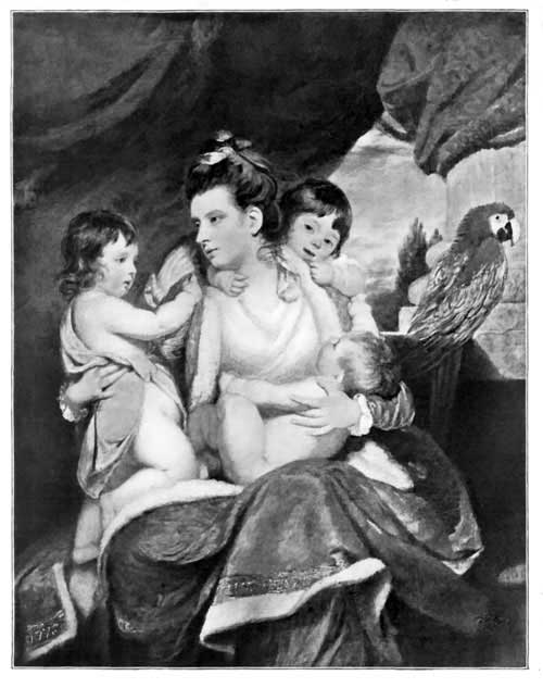 LADY COCKBURN AND HER CHILDREN