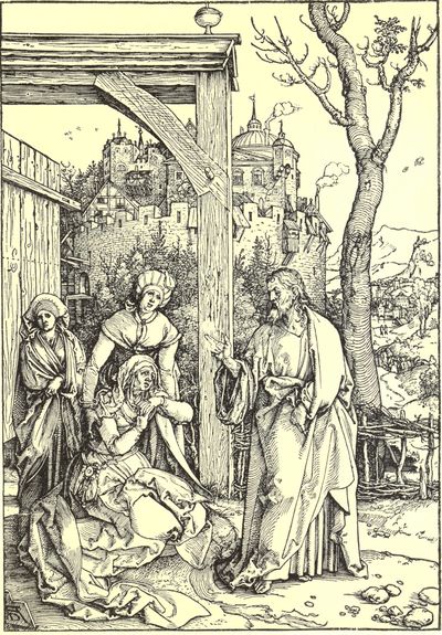 Christ taking Leave of His Mother.