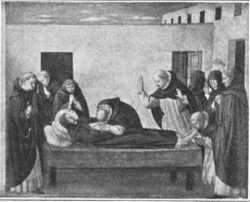 DEATH OF ST. DOMINIC.