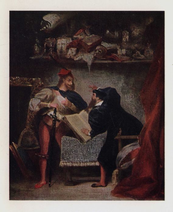 PLATE VIII.--FAUST AND MEPHISTOPHELES