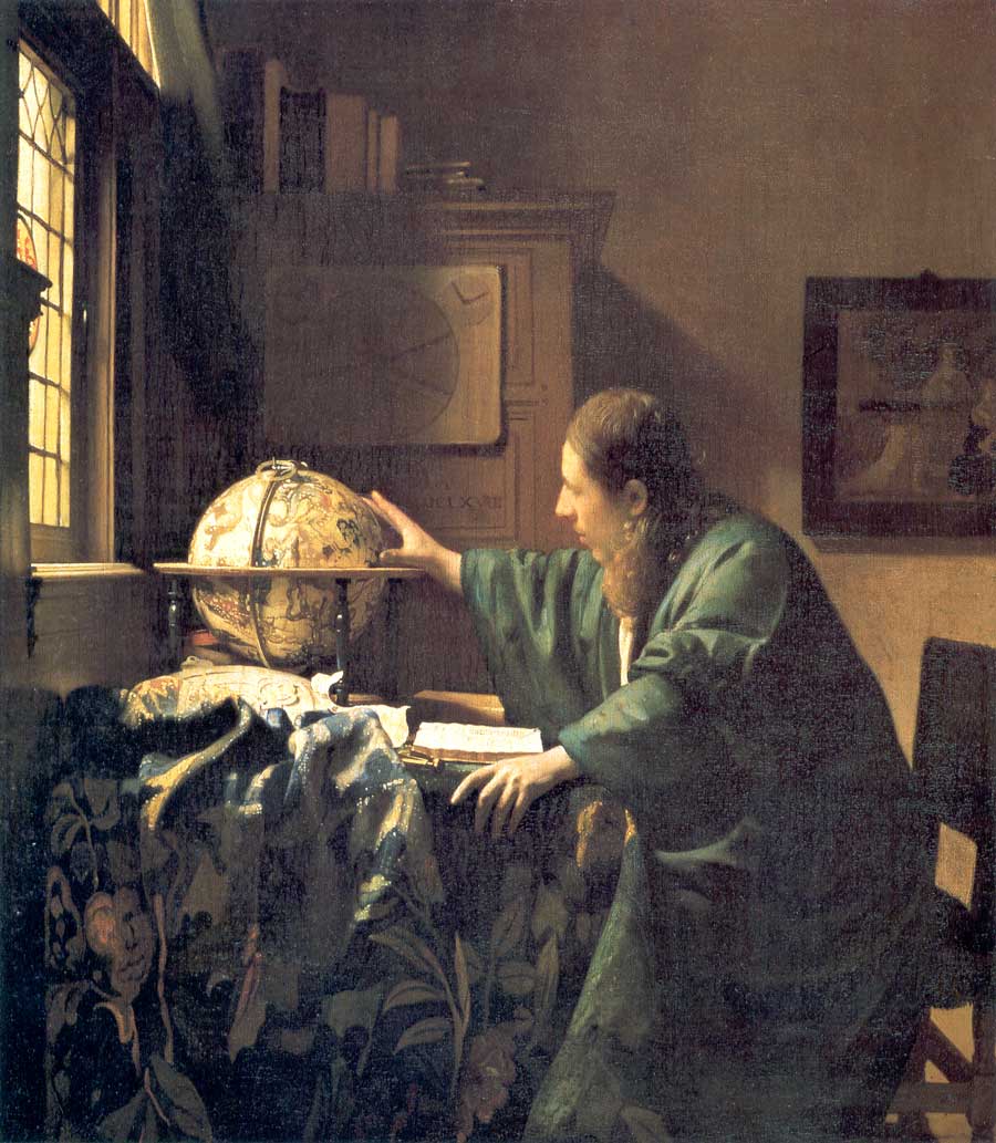 The Astronomer, Johannes Vermeer